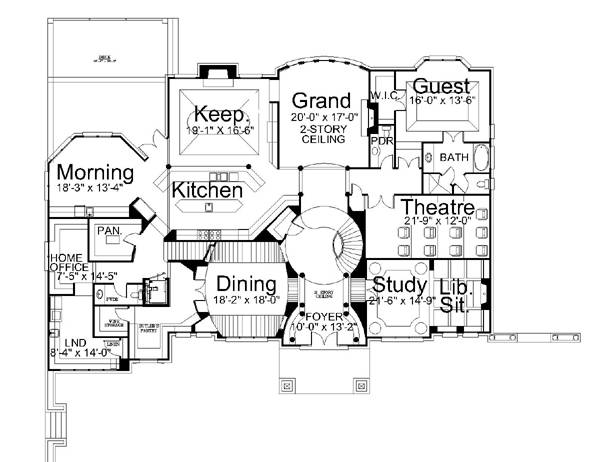 1st Floor Plan